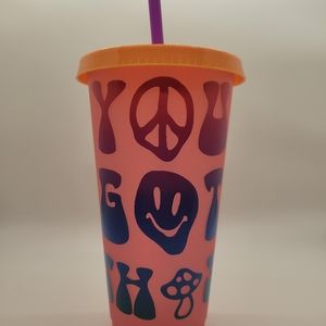 You Got This Tie Dye Cold Cup